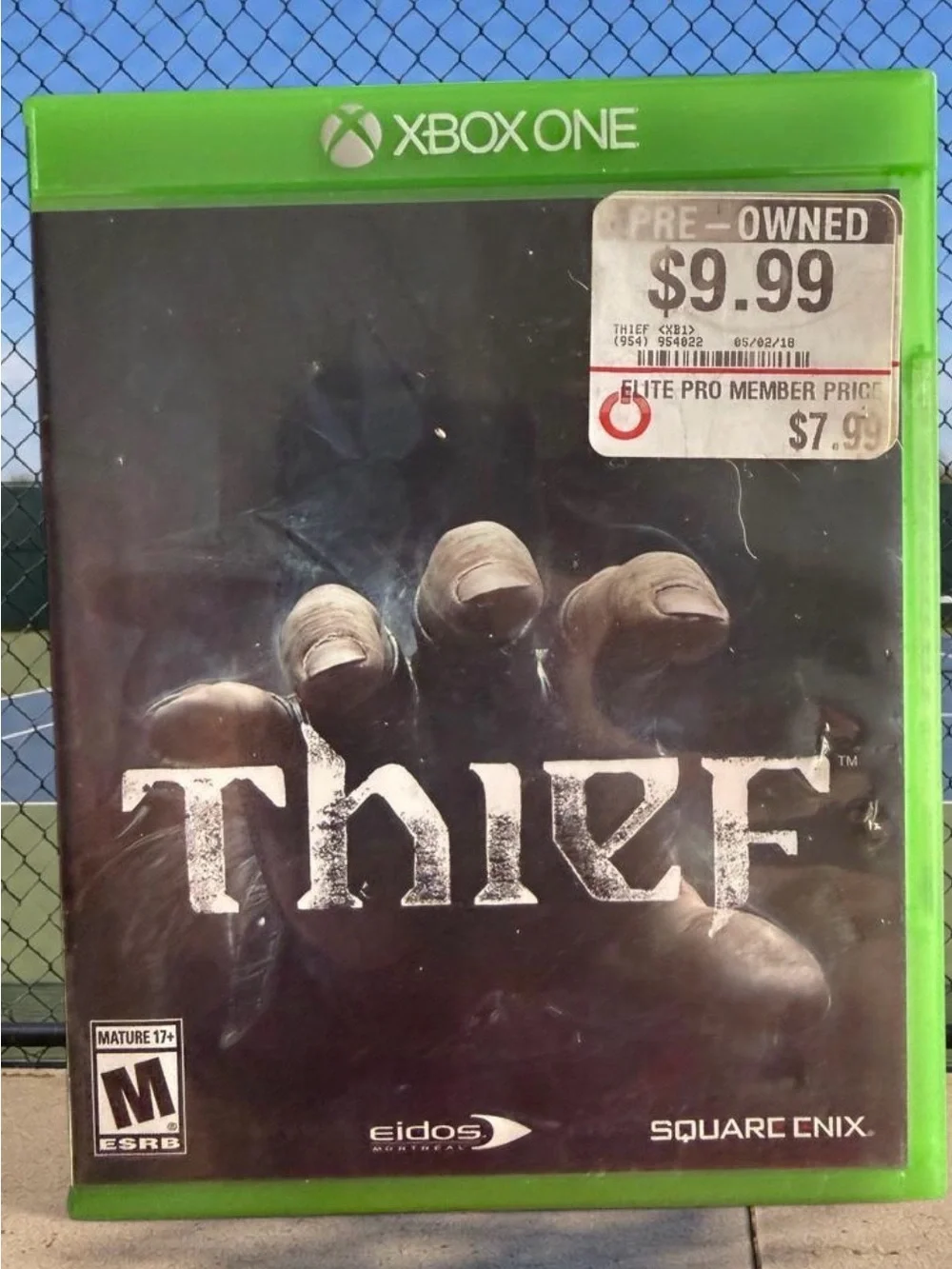 Microsoft Xbox One Thief - Black & Green Case